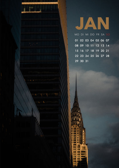 New York Kalender 2024 (DIN A3)