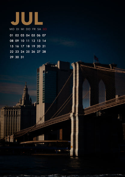 New York Kalender 2024 (DIN A3)