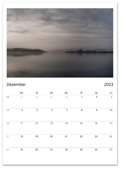 Wandkalender 2023 "Mecklenburgische Seenplatte" A3