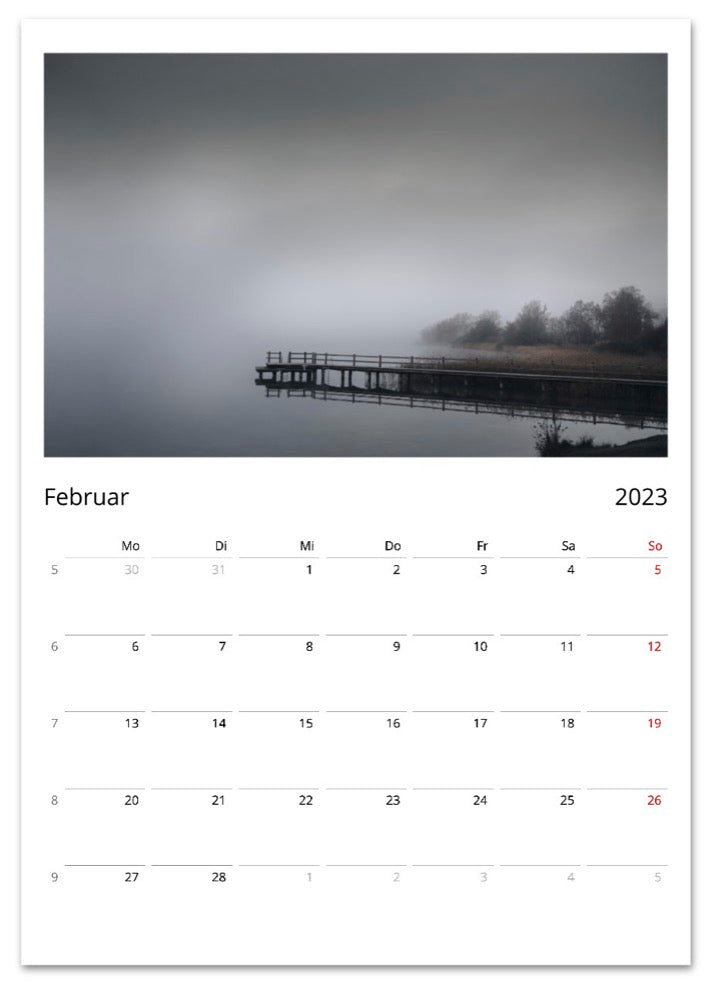 Wandkalender 2023 "Mecklenburgische Seenplatte" A3