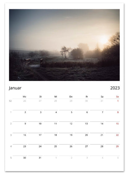 Wandkalender 2023 "Mecklenburgische Seenplatte" A3