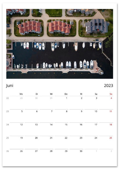 Wandkalender 2023 "Mecklenburgische Seenplatte" A3