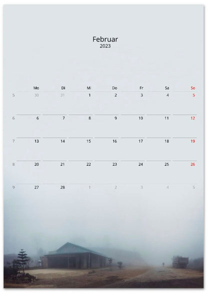 Wandkalender Vietnam 2023