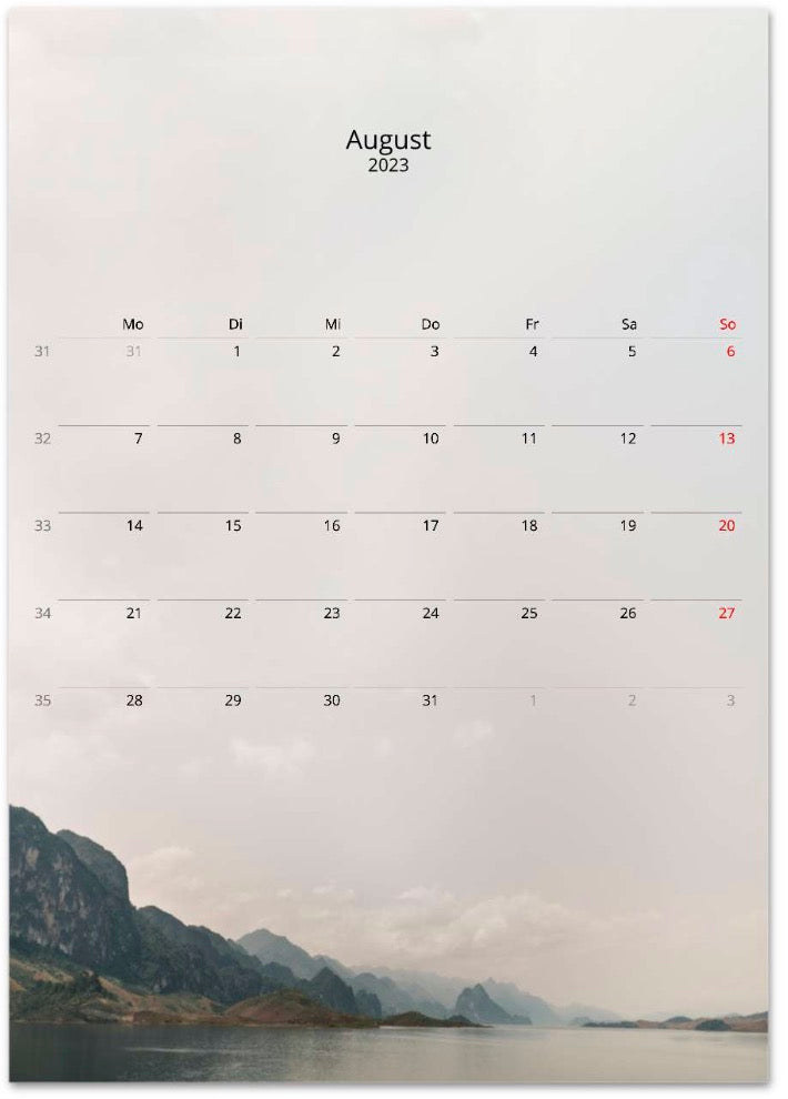 Wandkalender Vietnam 2023