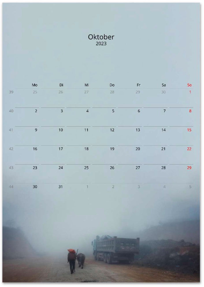 Wandkalender Vietnam 2023