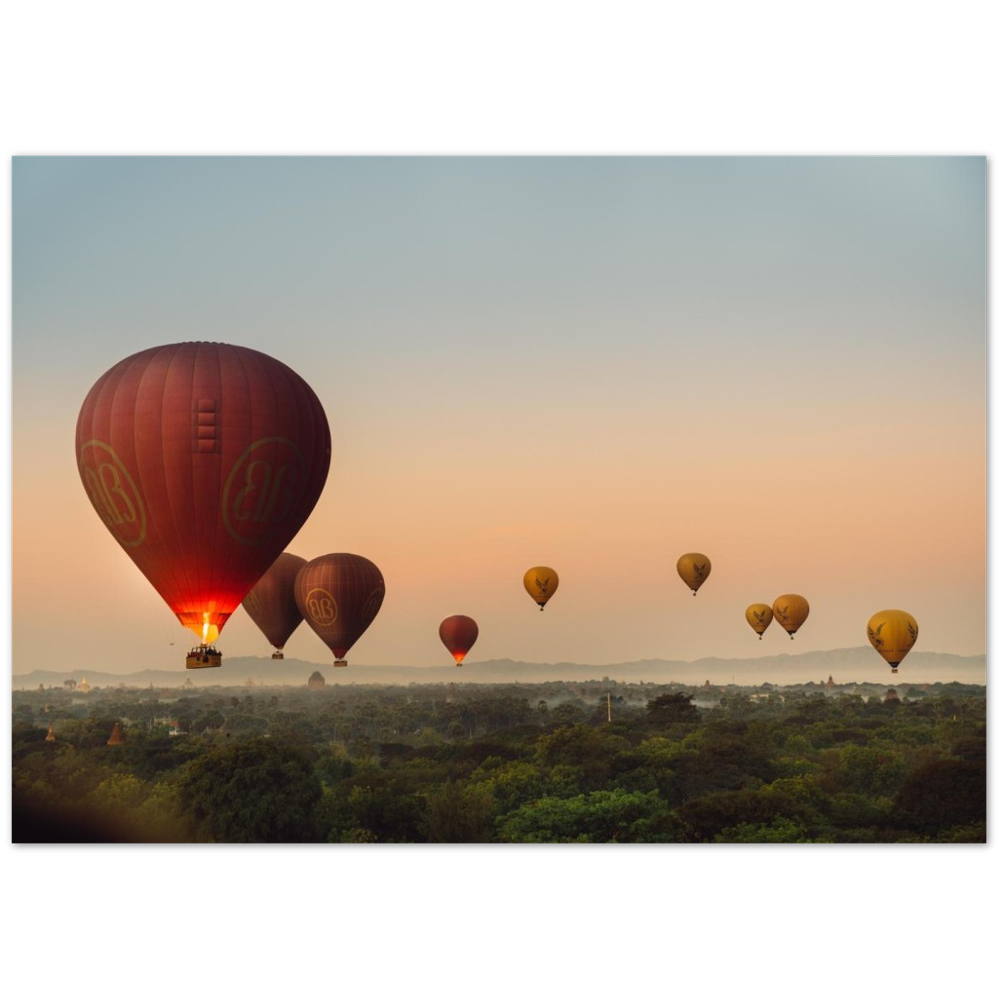 Balloons over Bagan I - Myanmar