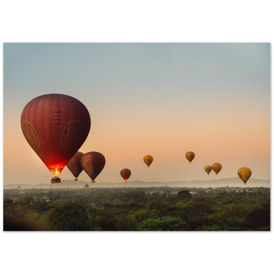 Balloons over Bagan I - Myanmar